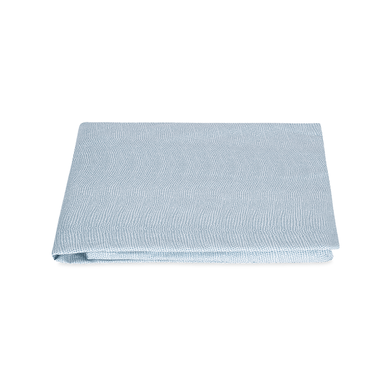 Jasper Fitted Sheet in Hazy Blue - View 1