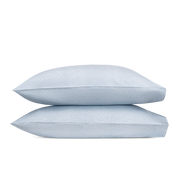 Hazy blue Jasper pillowcase, folded.