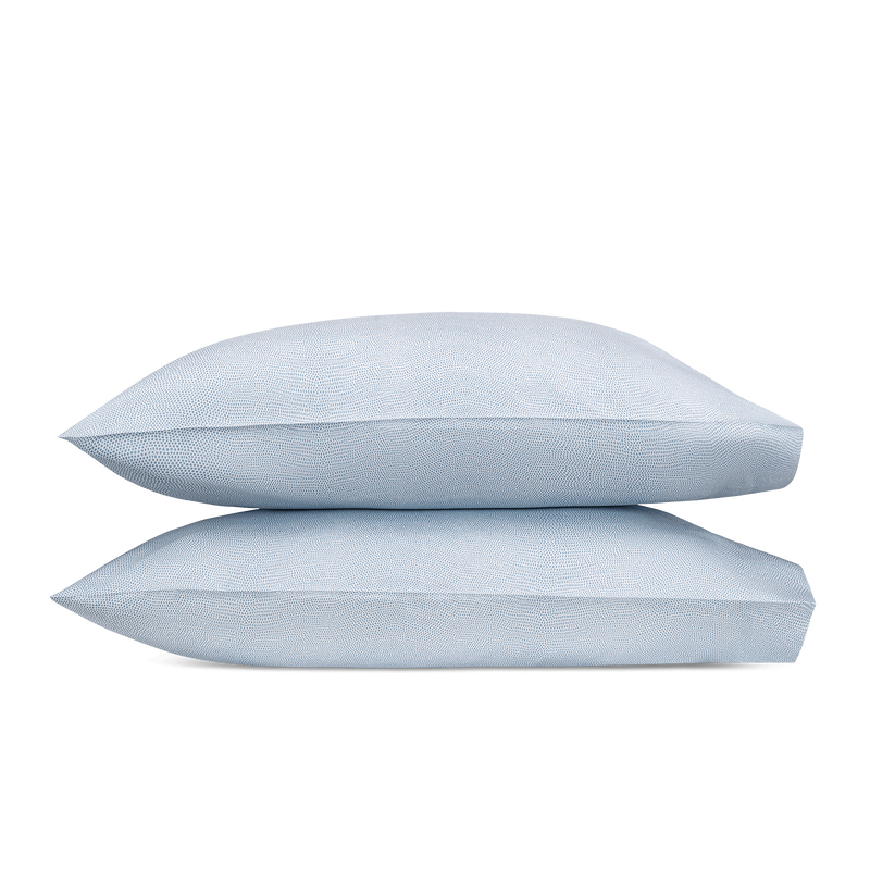 Jasper Pillowcase - Pair in Hazy Blue - View 1