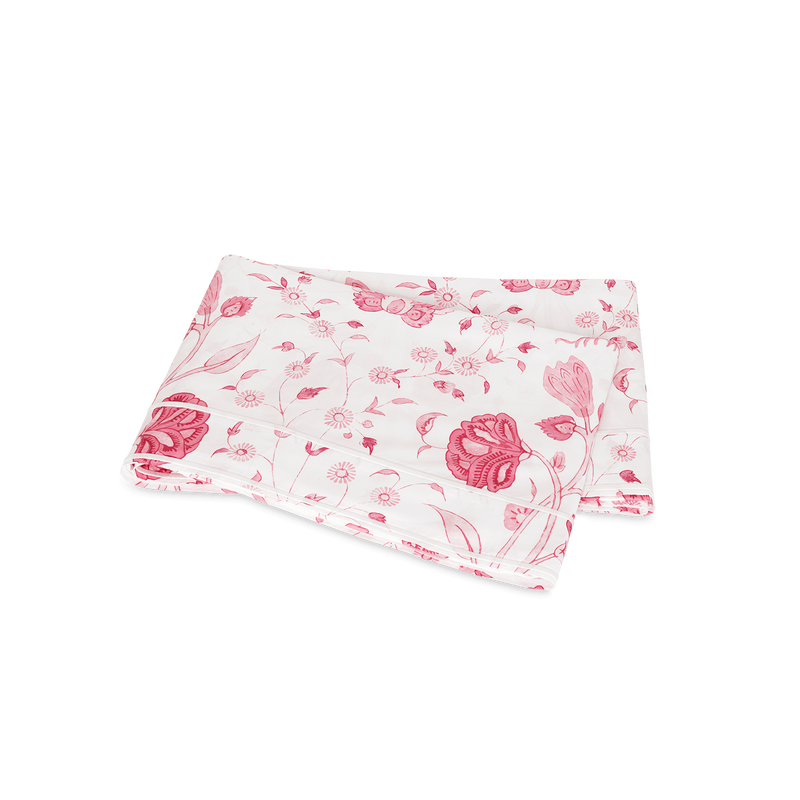 Khilana Flat Sheet in Peony - View 1