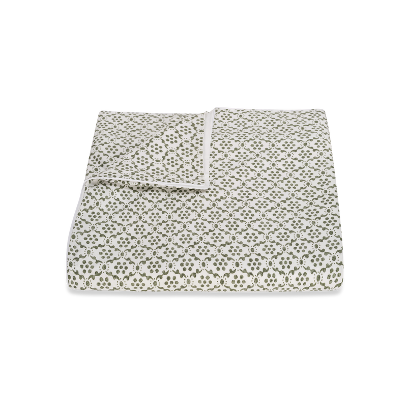 Laksha Duvet Cover in Moss - View 1