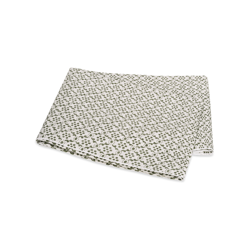 Laksha Flat Sheet in Moss - View 1