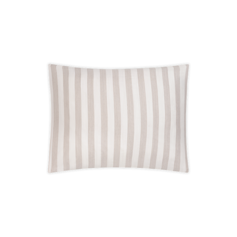 Lana Sham in Café au Lait Stripe - View 1