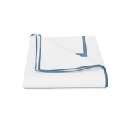 Blue-green Louise duvet cover, folded.
