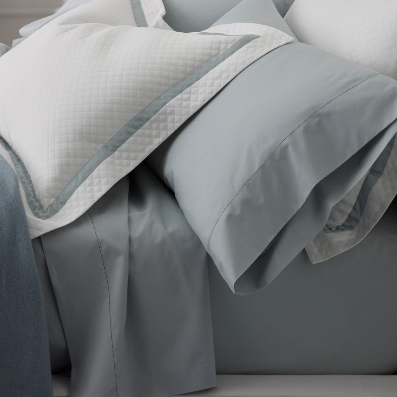 Lowell Matelassé Coverlet in Dune - View 4