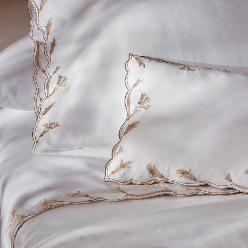 Marcella Pillowcase - Pair in Clover - View 4
