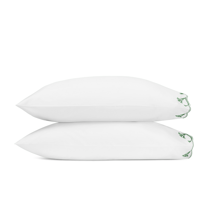 Marcella Pillowcase - Pair in Clover - View 1