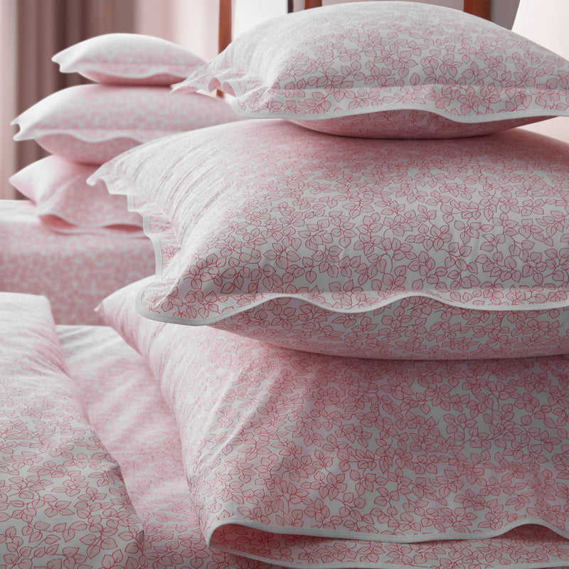Margot Fitted Sheet in Blush - View 4