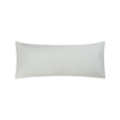 Green Matteo lumbar pillow cover.