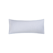 Azure Matteo seersucker-stripe sham, lumbar.