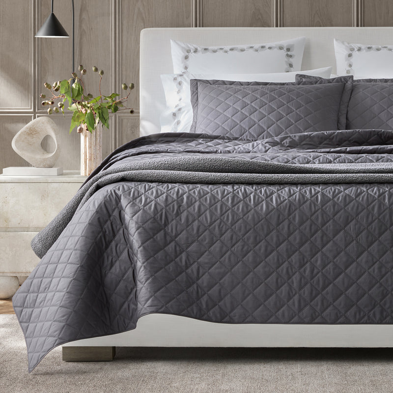 Milano Quilt in Dove - View 4