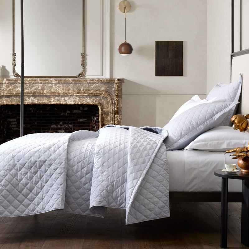 Milano Quilt in Dove - View 2