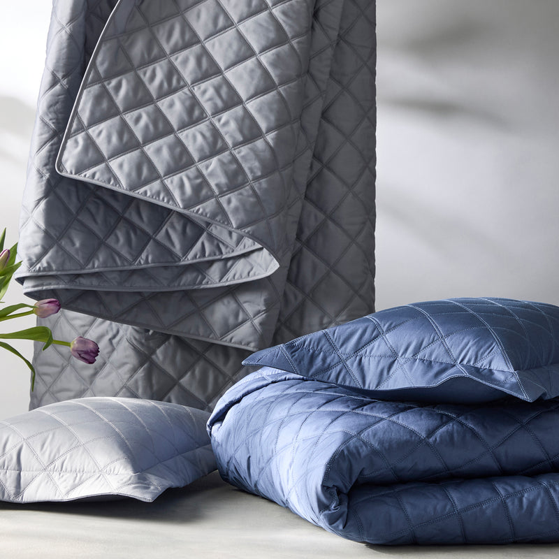Milano Quilt in Dove - View 3