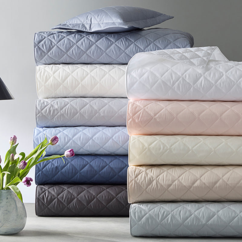 Milano Quilt in Dove - View 1