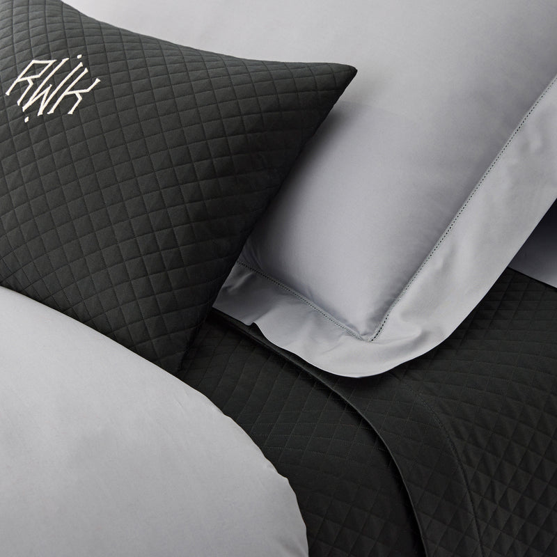 Milano Hemstitch Pillowcase - Pair in Dove - View 4