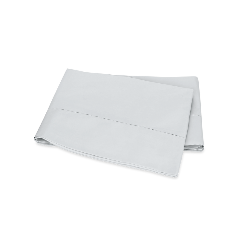 Milano Hemstitch Flat Sheet in Dove - View 1