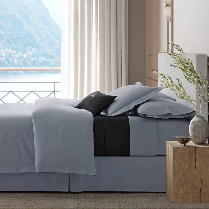 Milano Hemstitch Sham in Dove - View 3