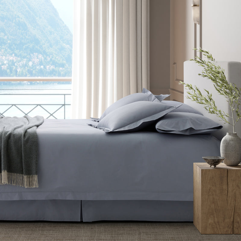 Milano Hemstitch Sham in Dove - View 1