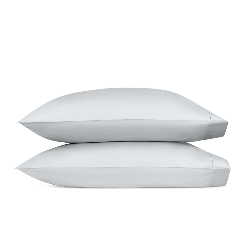 Milano Hemstitch Pillowcase - Pair in Dove - View 1