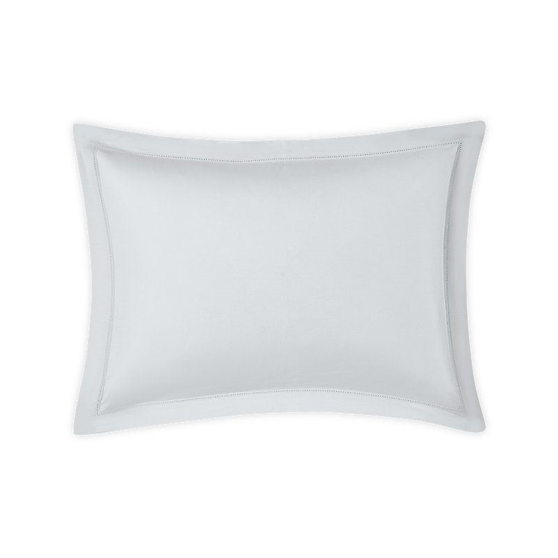 Milano Hemstitch Sham in Dove - View 1