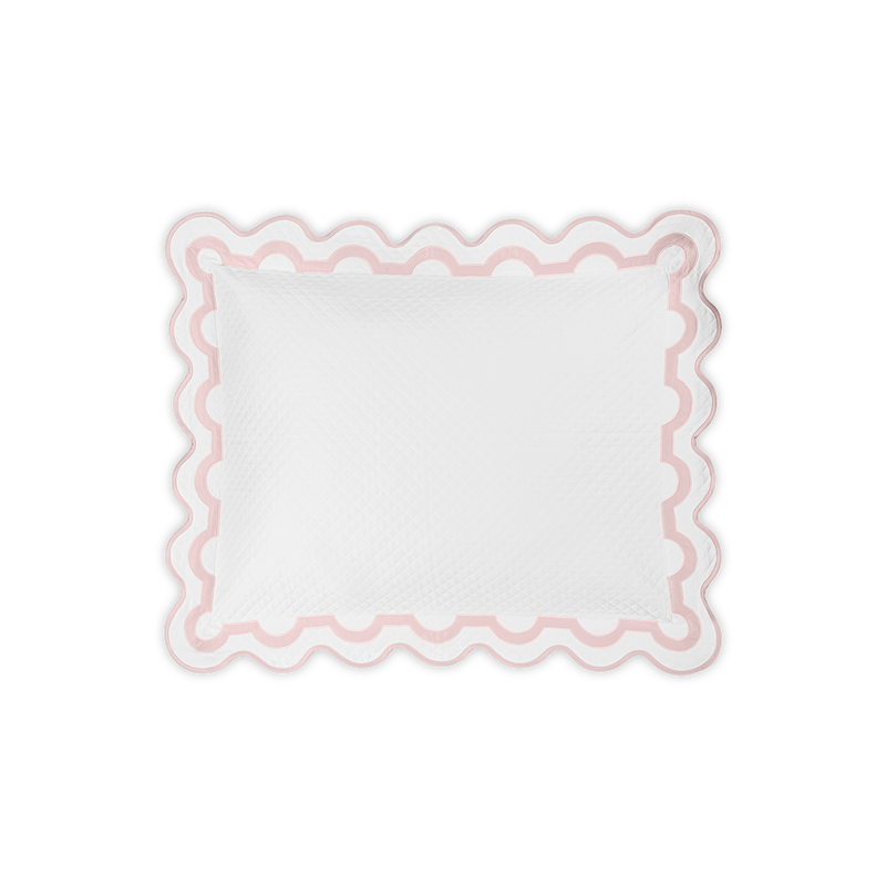 Mirasol Matelassé Sham in Pink - View 1