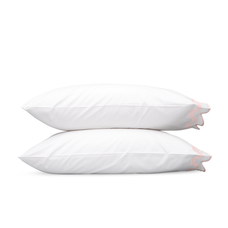 Mirasol Pillowcase - Pair in Pink - View 1