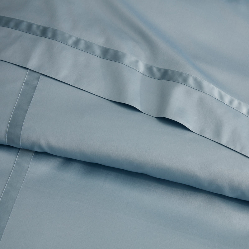Nocturne Fitted Sheet in White - View 4
