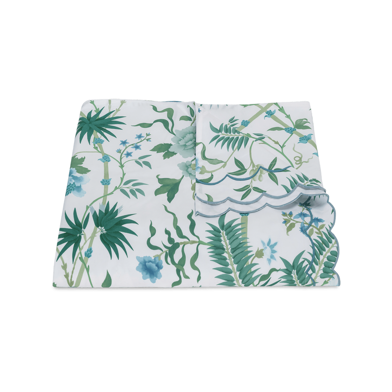 Palmyra Duvet Cover in Emerald - View 1