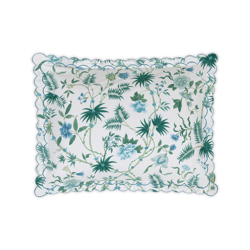 Palmyra Sham in Emerald - View 1