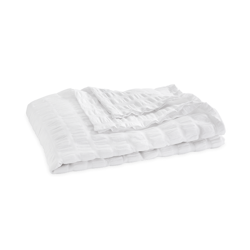 Panama Coverlet in White - View 1