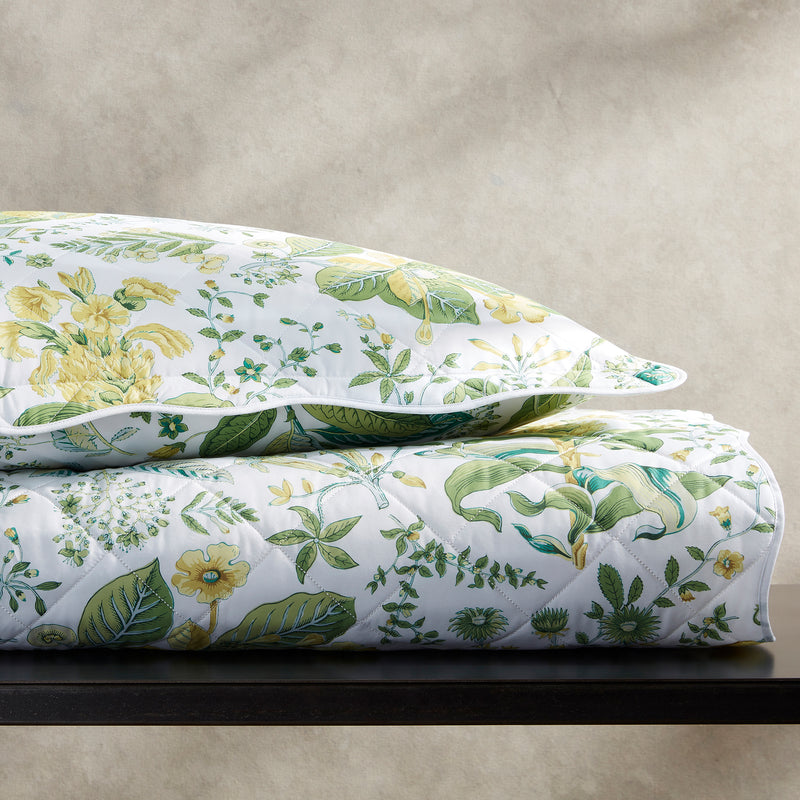 Pomegranate Quilt in Sea - View 3