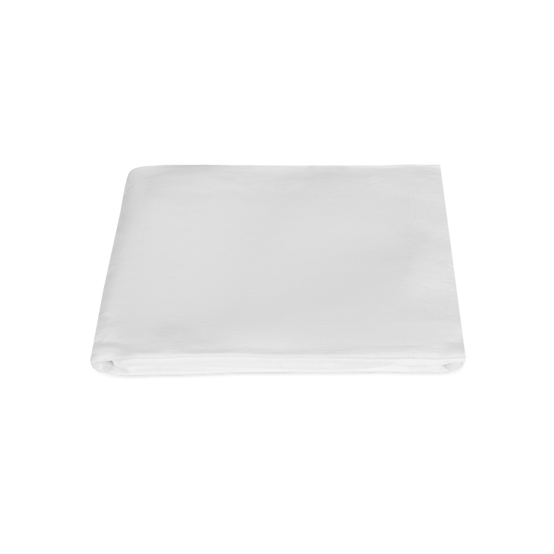 Roman Fitted Sheet in White - View 1
