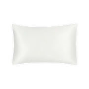 Bryant bone Silk Collection single pillowcase.