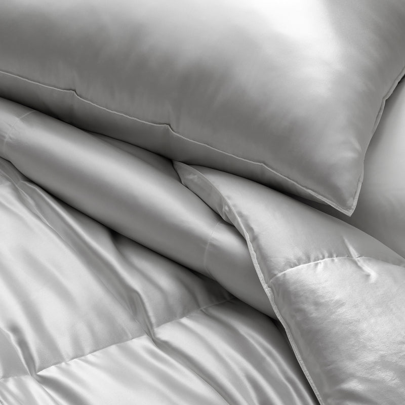 Edelweiss Silk Pillow in Firm - View 1