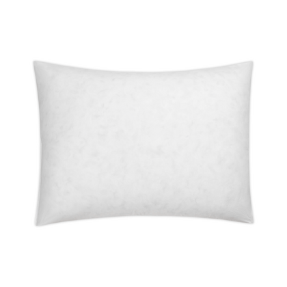 White decorative pillow insert, oversize Euro square shape