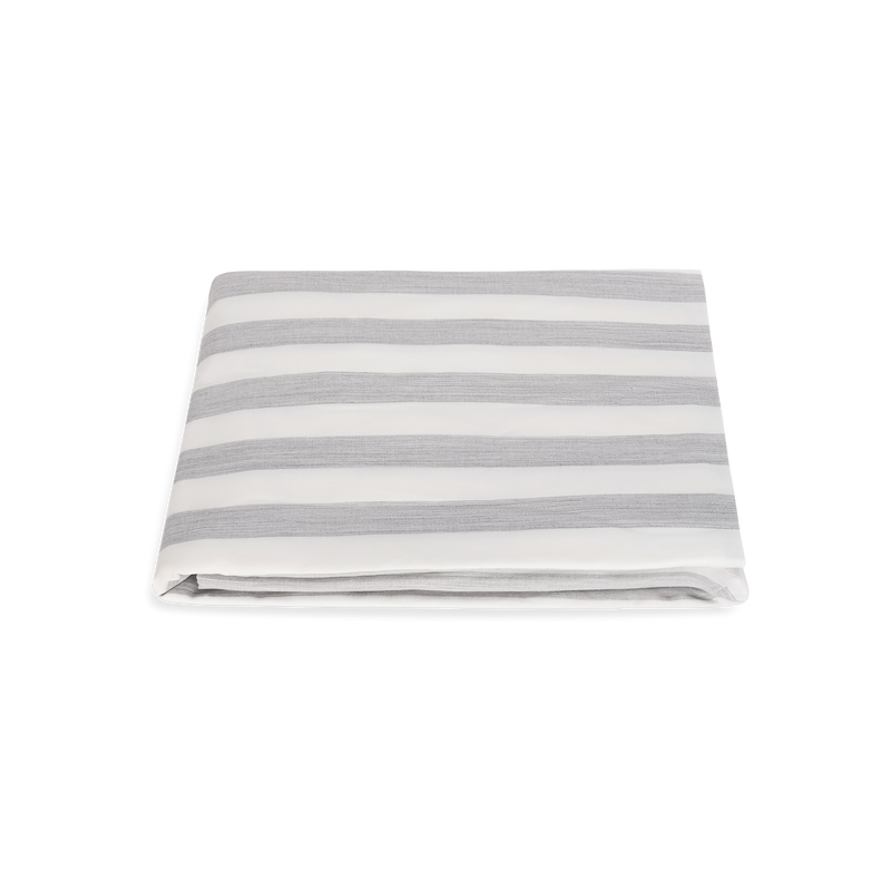 Lana Fitted Sheet in Silver Stripe - View 1