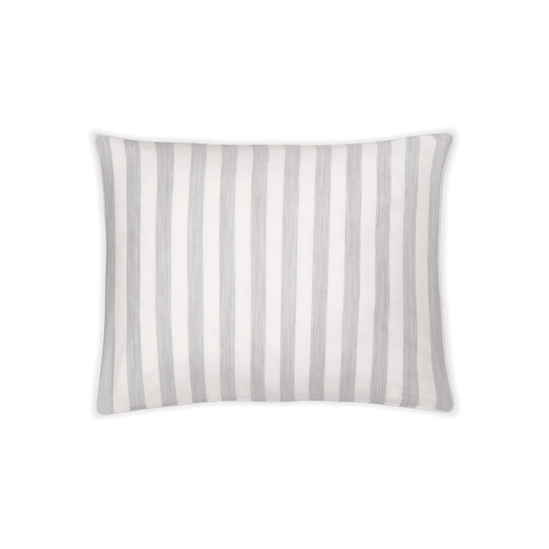 Lana Sham in Silver Stripe - View 1