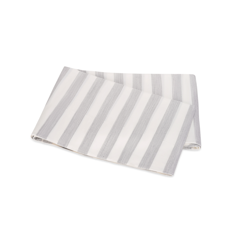 Lana Flat Sheet in Silver Stripe - View 1
