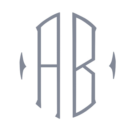 Monogram style 2006, shown as a 2-letter monogram.