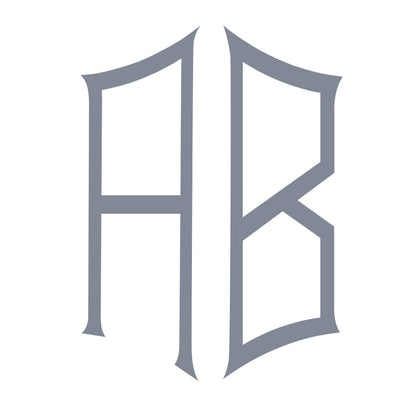 Monogram style 2063, shown as a 2-letter monogram.