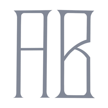 Monogram style 2064, shown as a 2-letter monogram.
