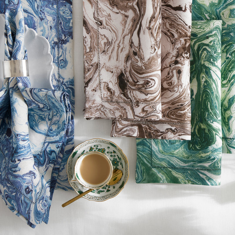 Balthazar Napkin - set of 4 in Topaz - View 3