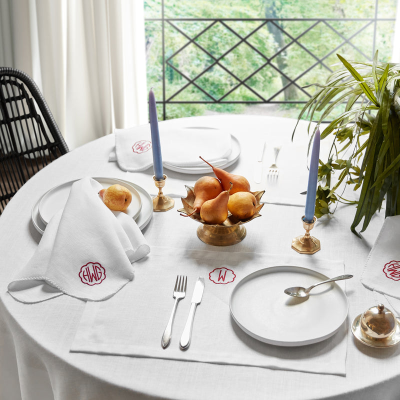Chamant Napkin - set of 4 in Silver - View 2