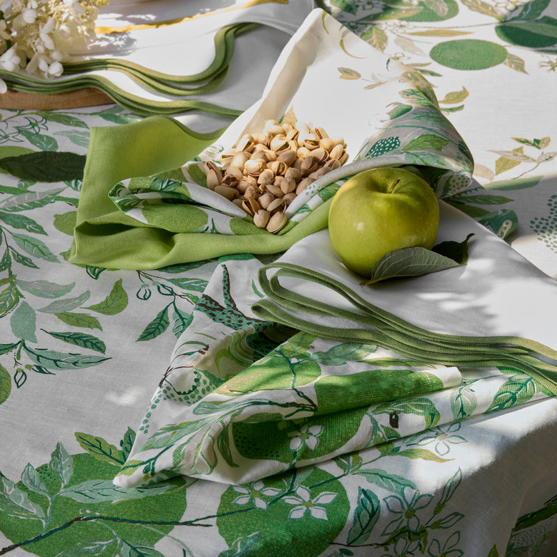 Citrus Garden Placemat - set of 4 in Grass - View 2