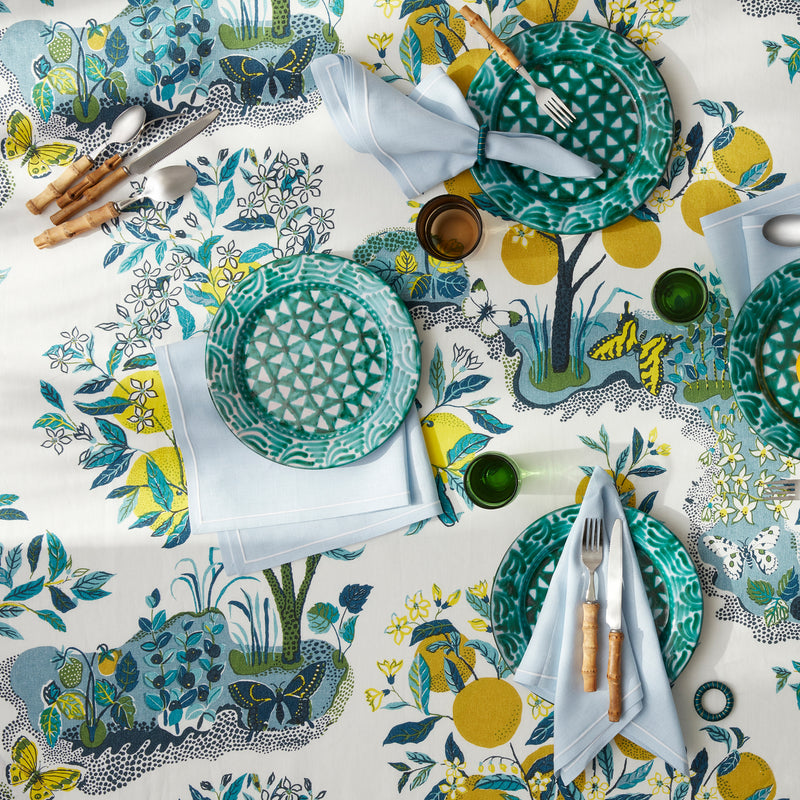 Citrus Garden Placemat - set of 4 in Grass - View 1