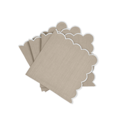 Warm beige Dakota napkin.