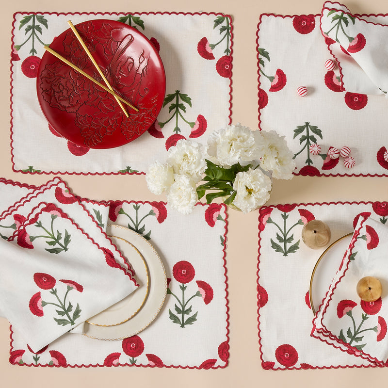 Gisele Tablecloth in Marigold - View 4