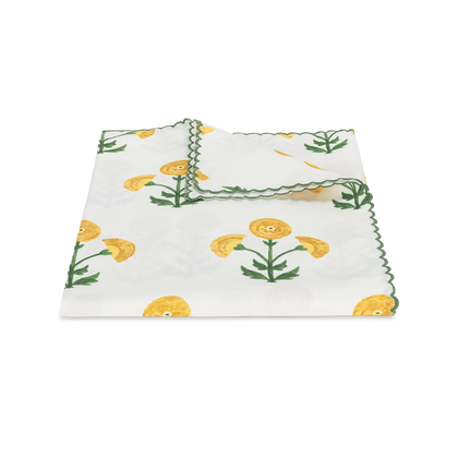 Yellow Gisele tablecloth.