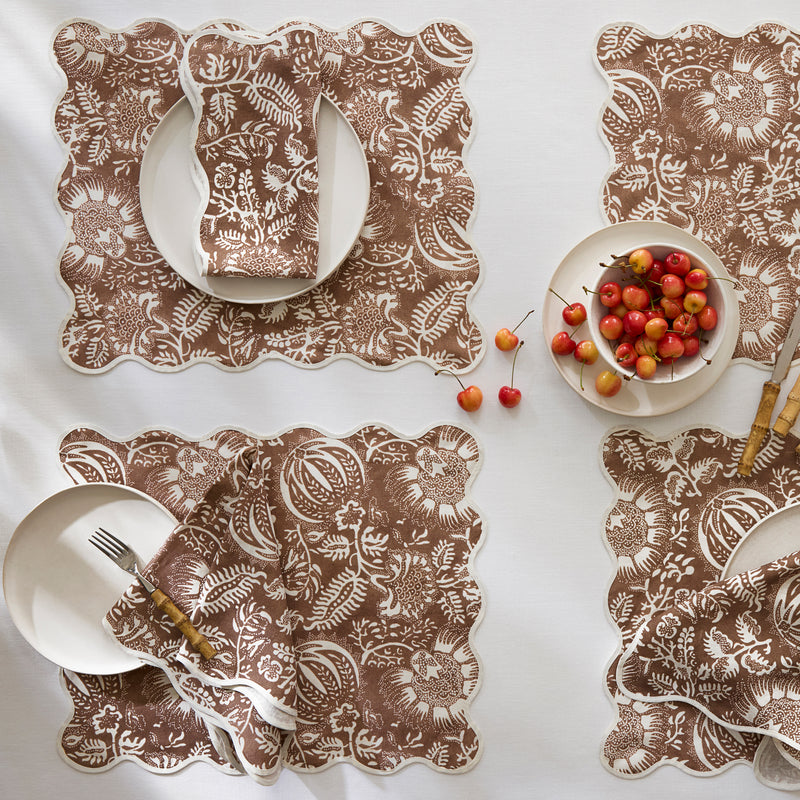 Granada Placemat - set of 4 in Chestnut - View 2