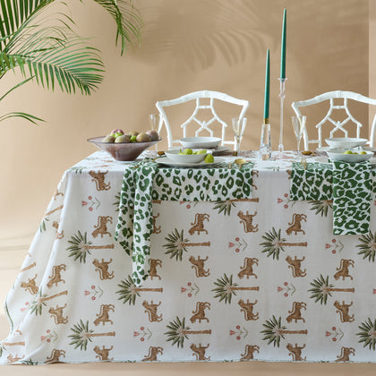 Tiger Palm Tablecloth